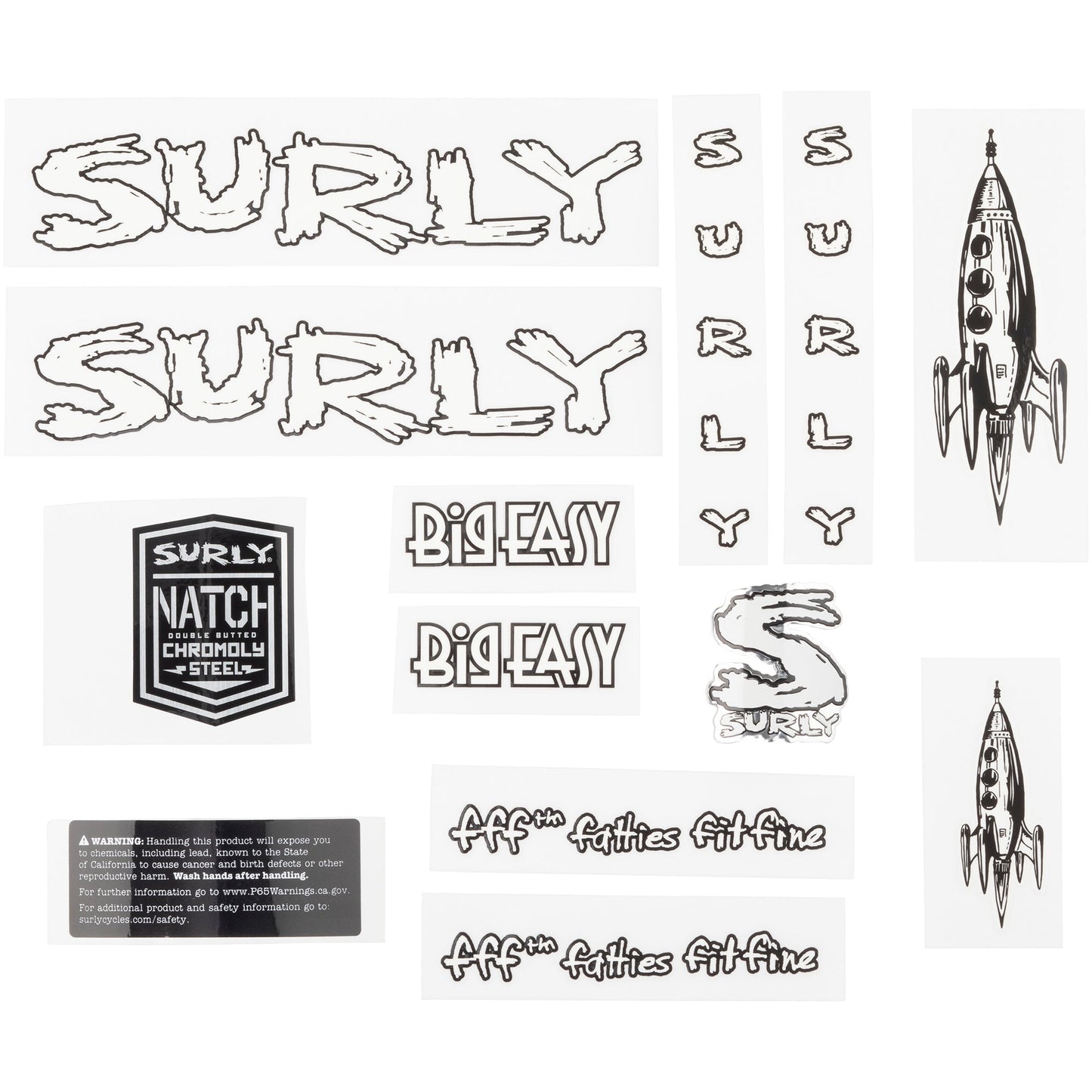 Big Easy Decal Set