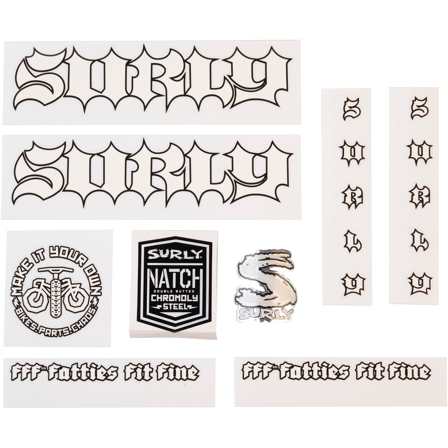 Born To Lose Decal Set