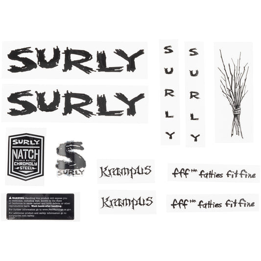 Krampus Decal Set