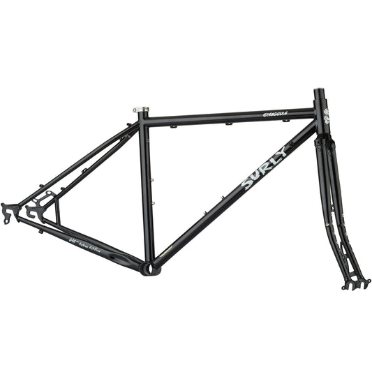 Straggler 700c Frameset - Black
